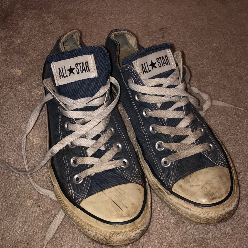 Navy Converse